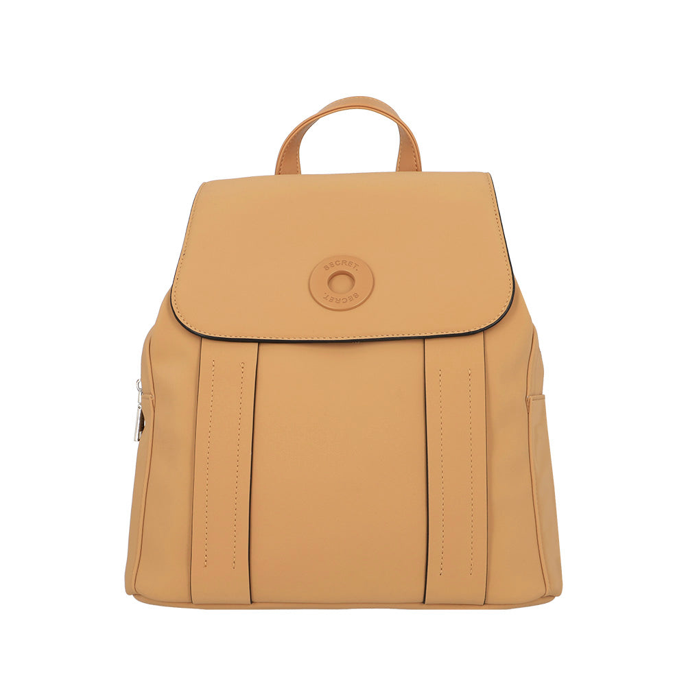 Mochila grande Burgos beige