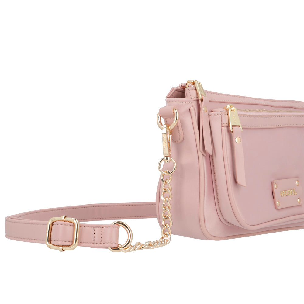 Bandolera Dinamarca rosada