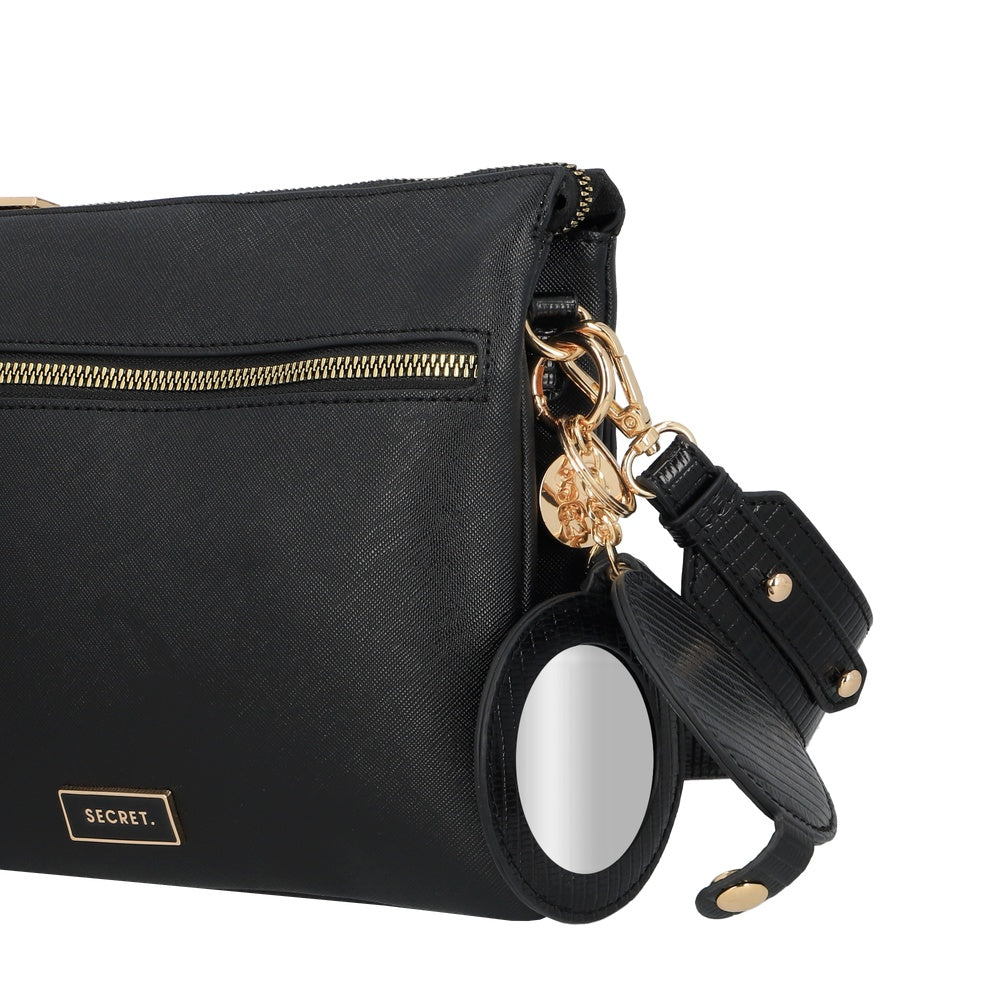 BANDOLERA ALBACETE FW25 NEGRO S