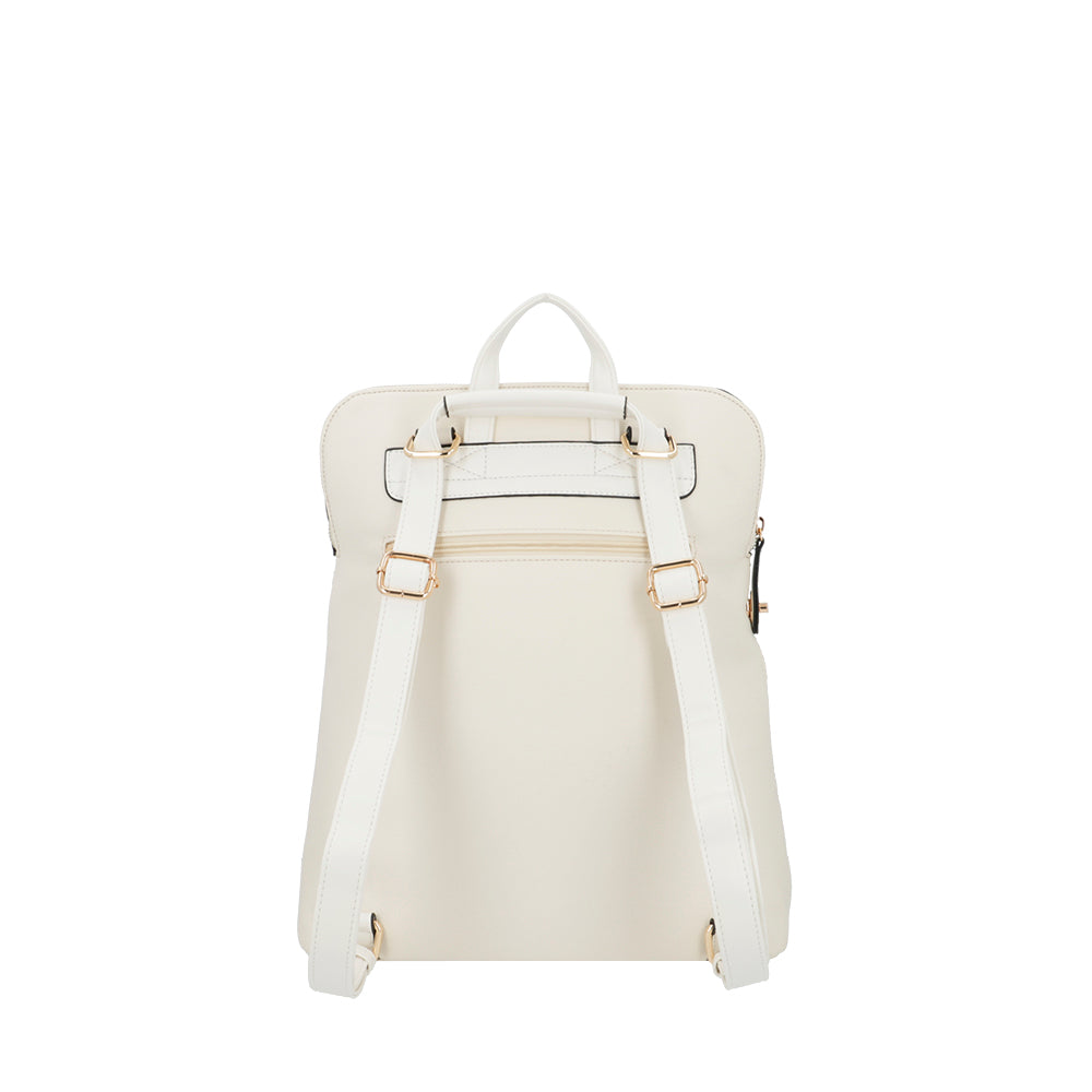 Mochila para notebook 14" Seguras blanca