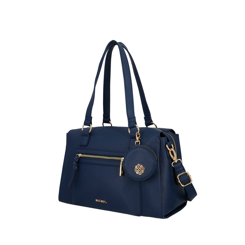 Cartera de mano Ibiza azul