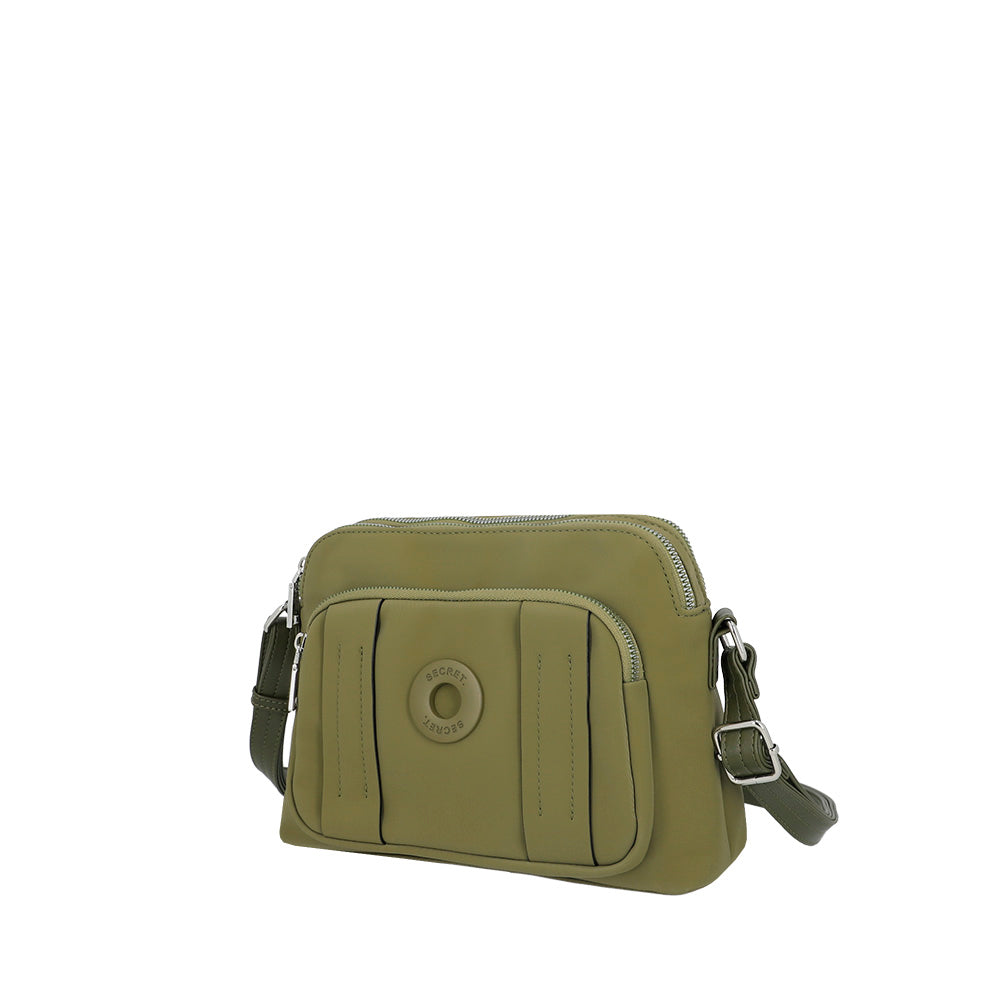 Bandolera pequeña Burgos verde