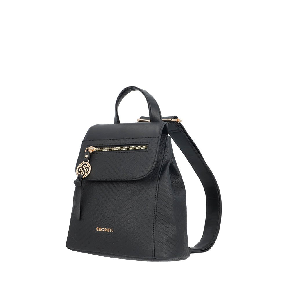 Mochila pequeña Melbourne negra