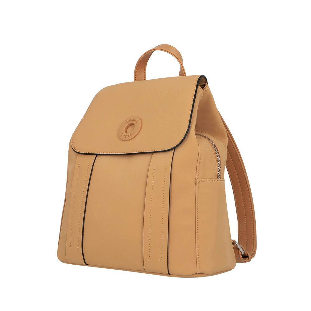Mochila grande Burgos beige