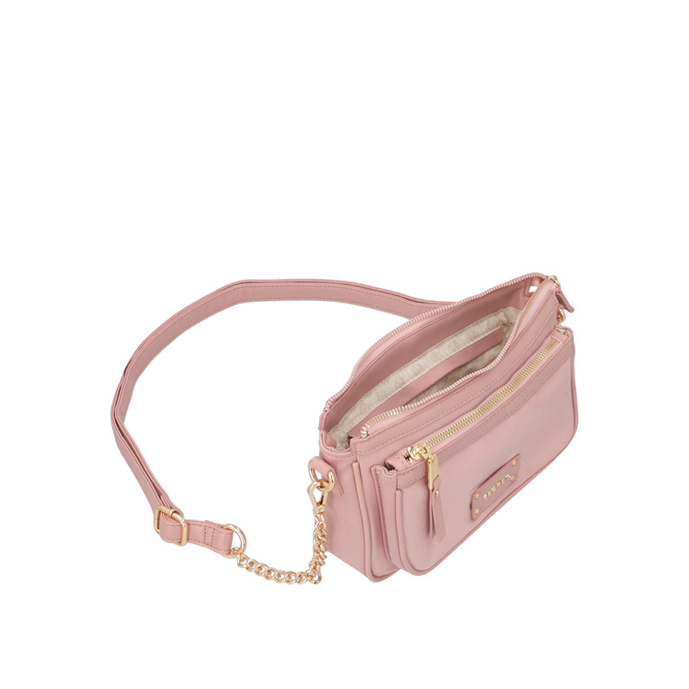 Bandolera Dinamarca rosada