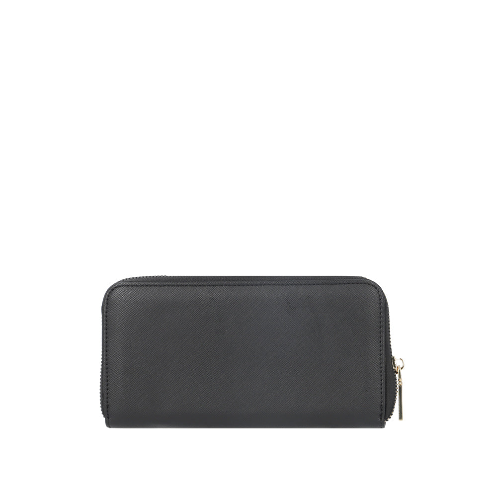 Billetera Milan negra grande