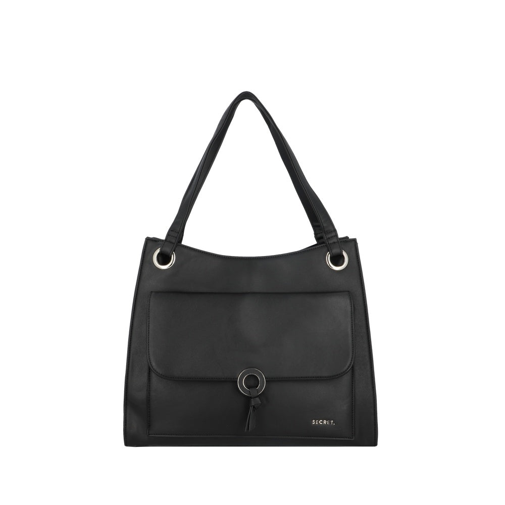 CARTERA DE HOMBRO SEVILLA FW25 NEGRO L 3DV