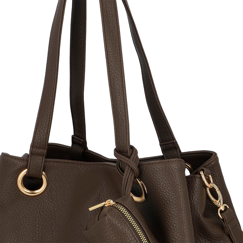 Cartera de hombro Salamanca café