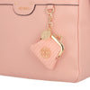 Bandolera grande Lisse rosada