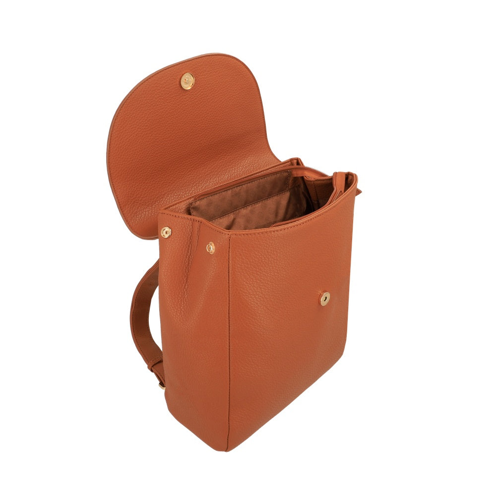 MOCHILA MALLORCA FW25 CAFÉ MEDIO L