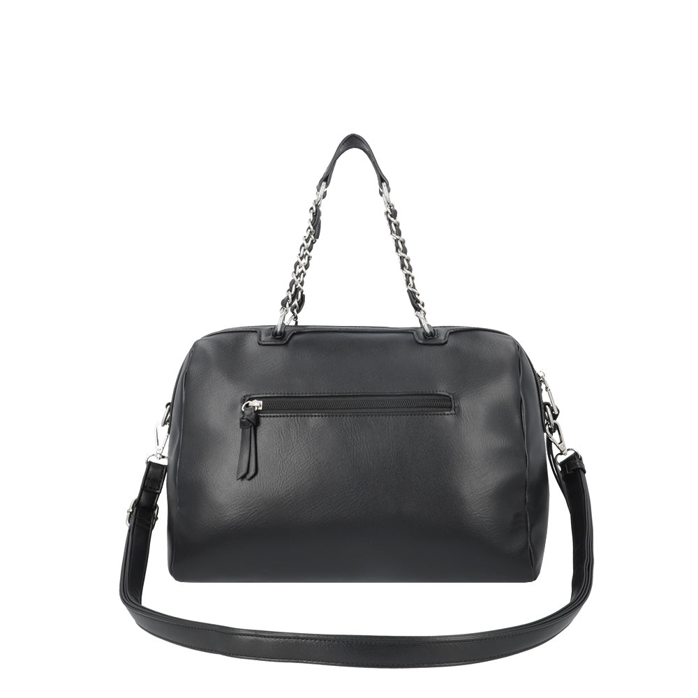 Cartera de mano Seattle negra