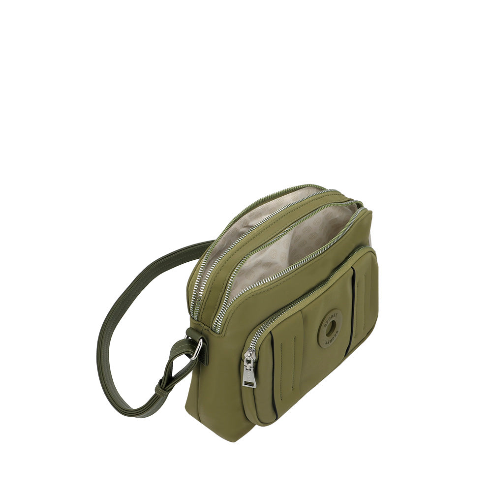 Bandolera pequeña Burgos verde