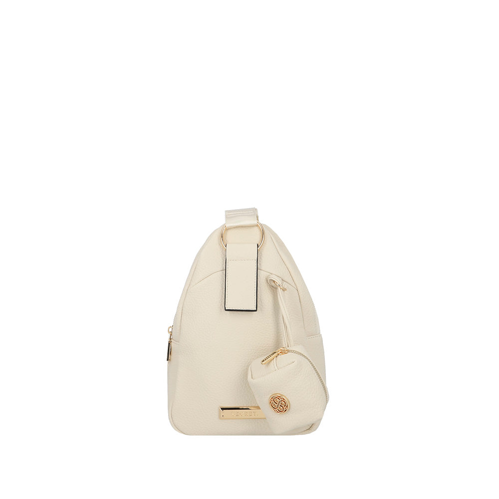 Bandolera pequeña Salamanca beige