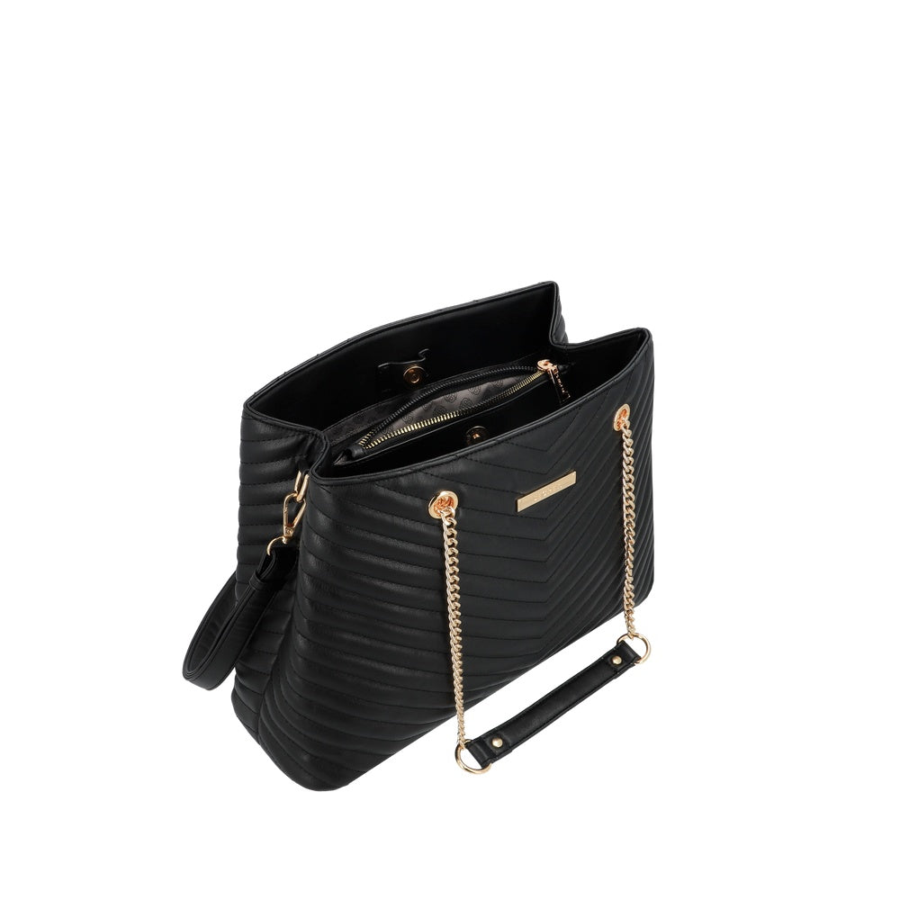 CARTERA DE HOMBRO VERSALLES FW25 NEGRO L