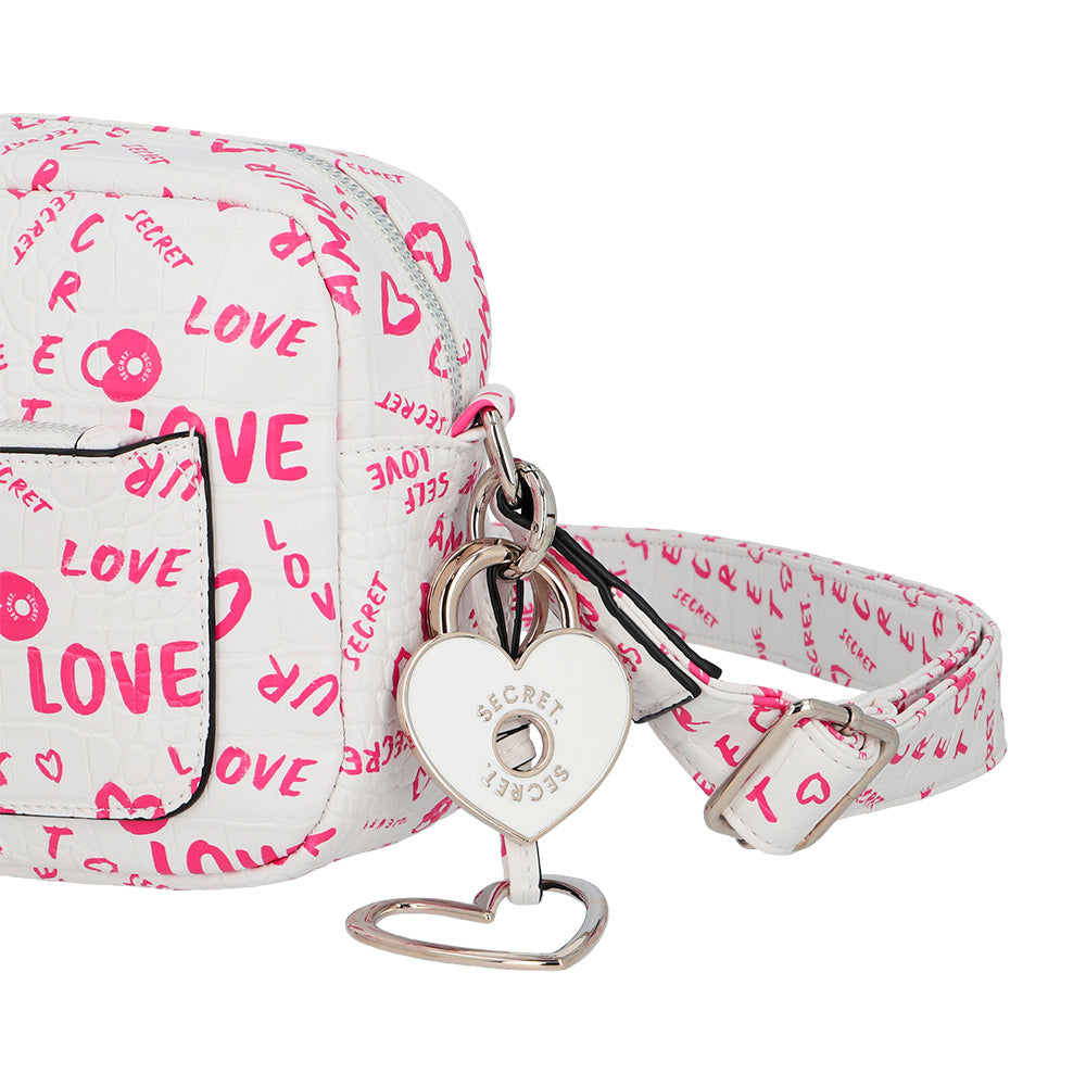 Bandolera Love beige