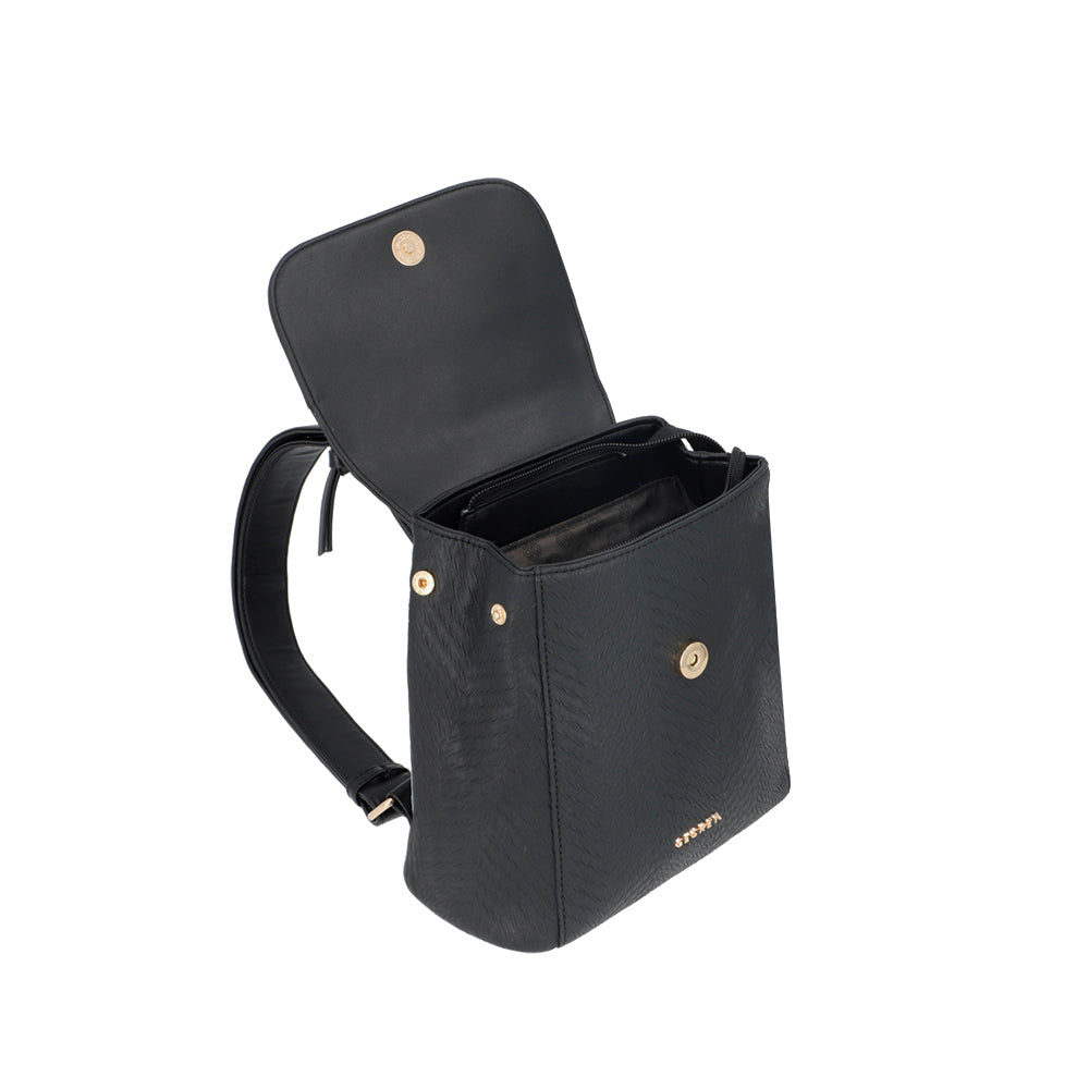 Mochila pequeña Melbourne negra