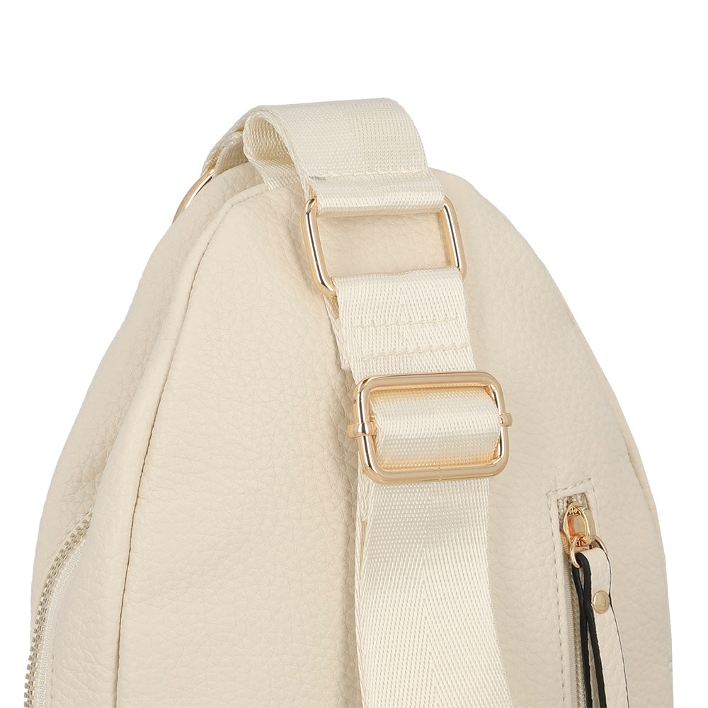 Bandolera pequeña Salamanca beige