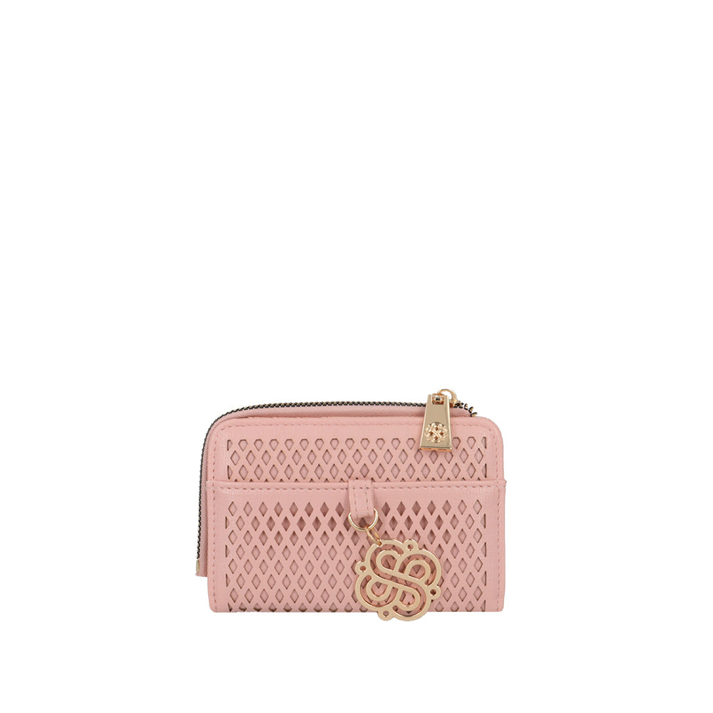 Billetera Zagora rosada