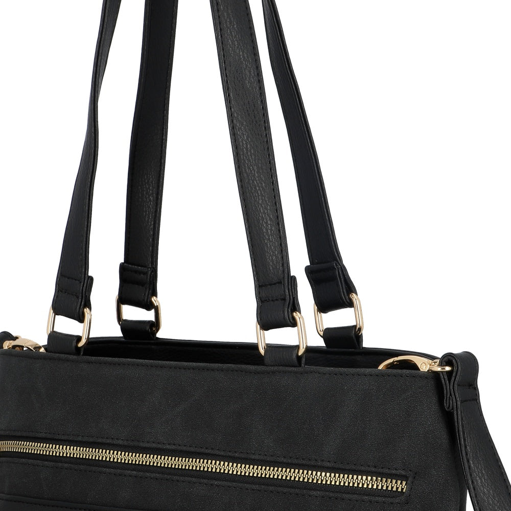 TOTE LOURDES FW25 NEGRO L