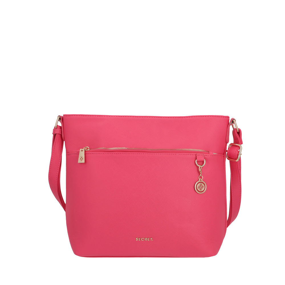 Bandolera Milan fucsia