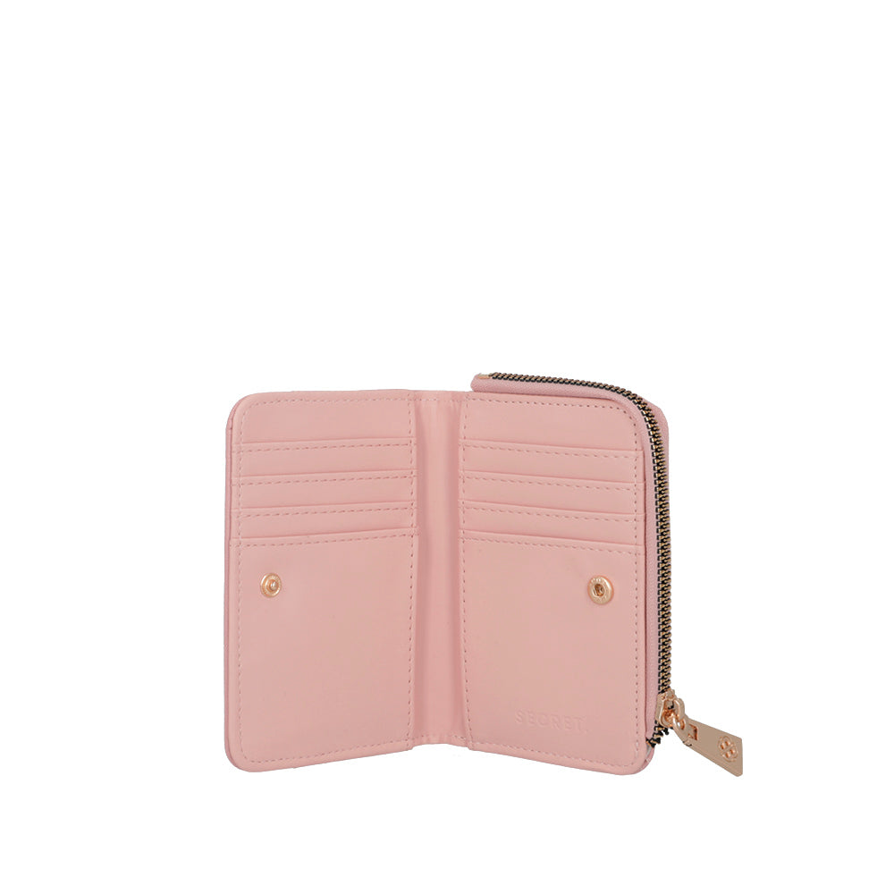 Billetera Zagora rosada