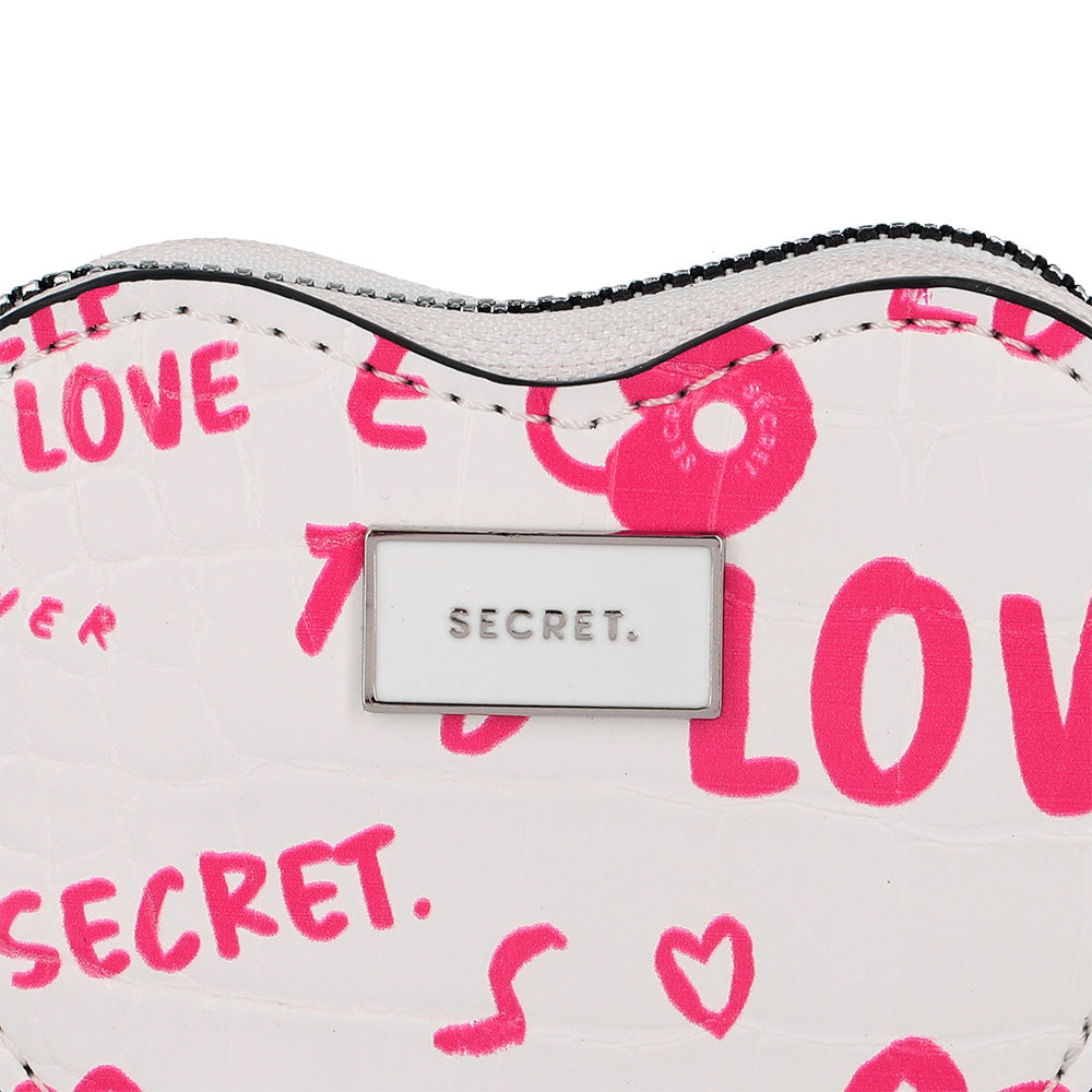 Monedero Love beige