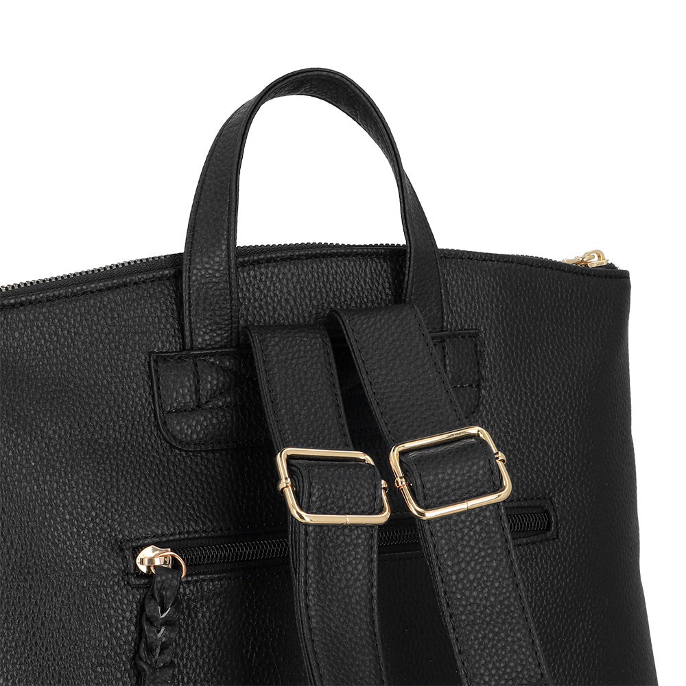 Mochila grande Ibiza negra