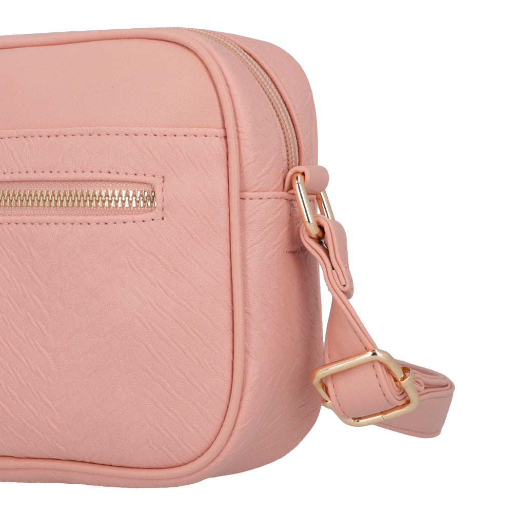 Bandolera Melbourne rosada