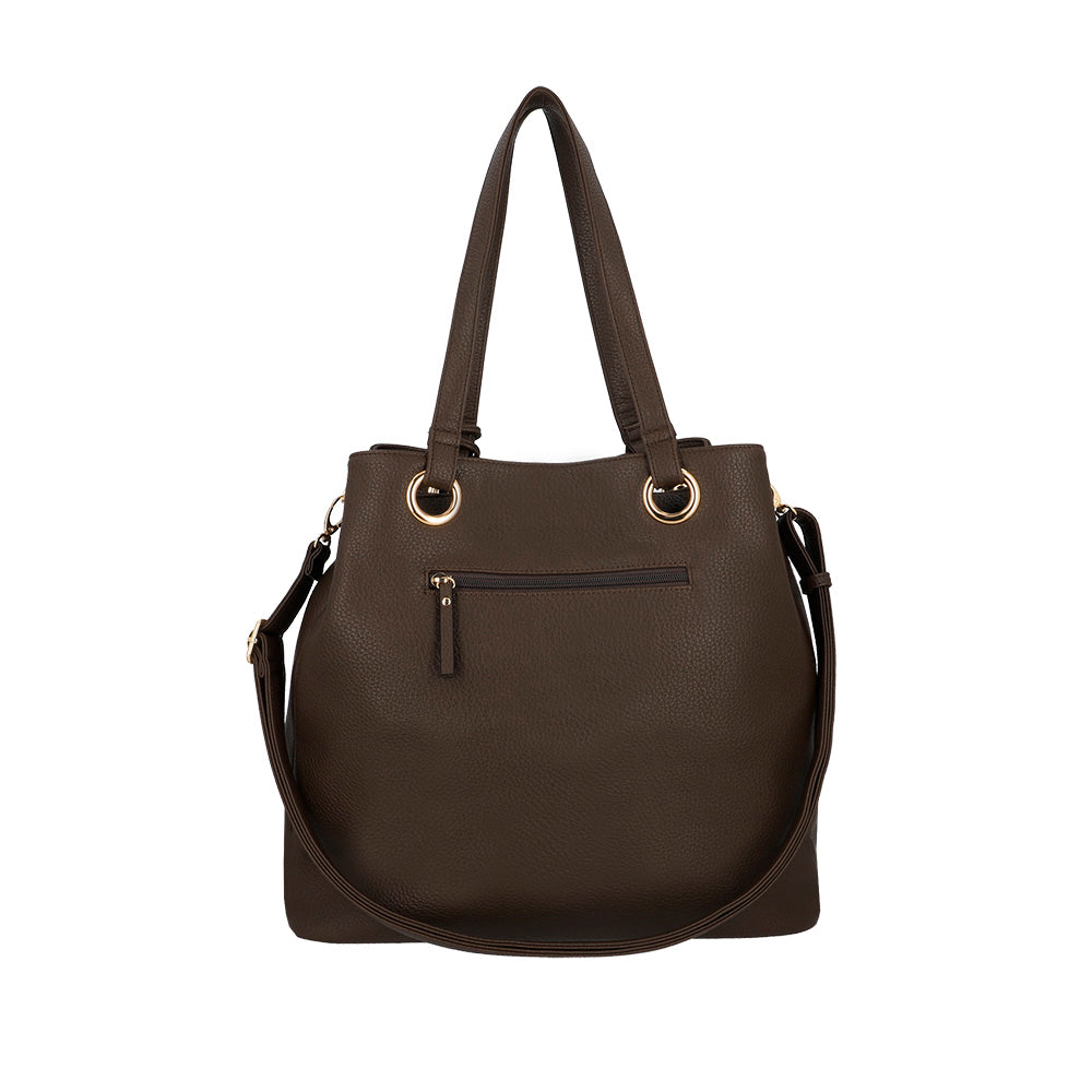 Cartera de hombro Salamanca café
