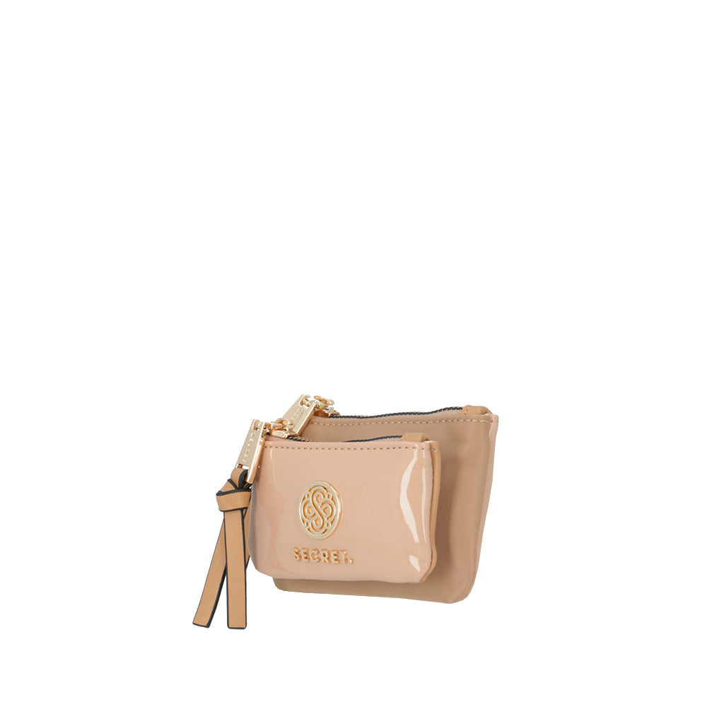 Monedero Lourdes beige