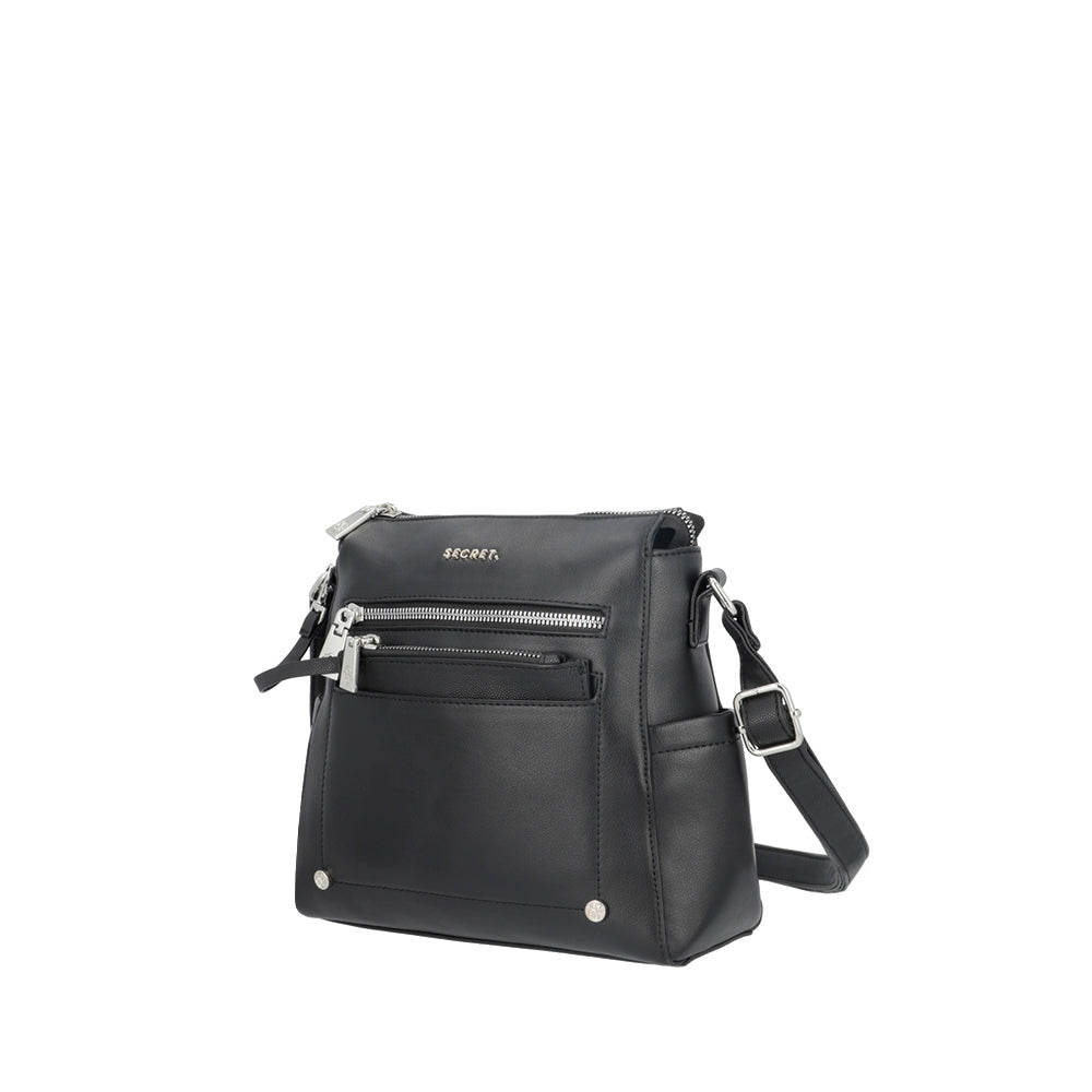 Bandolera Grecia negra mediana