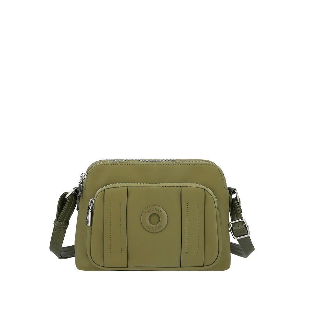 Bandolera pequeña Burgos verde