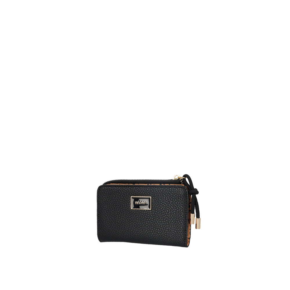 Pack billetera + pañuelo + portallaves + pulsera Marrakech negra