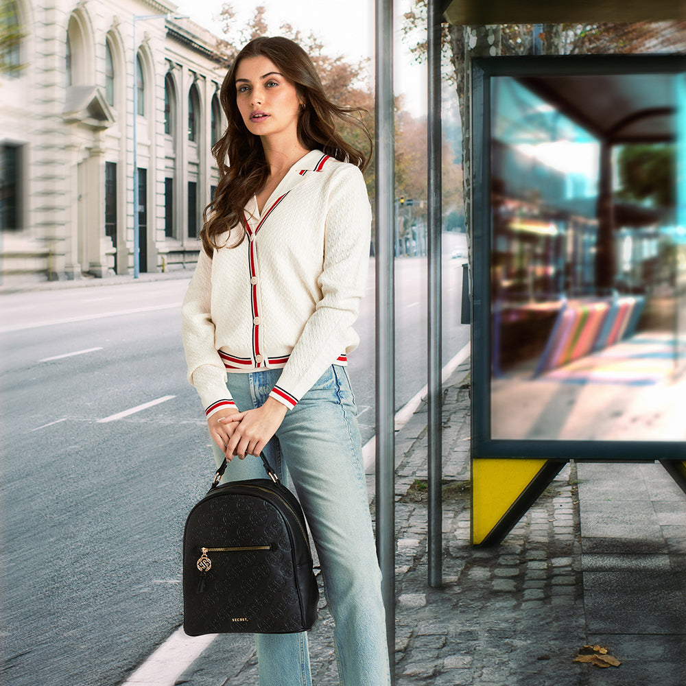 BACKPACK M SEGURAS SS25 NEGRO