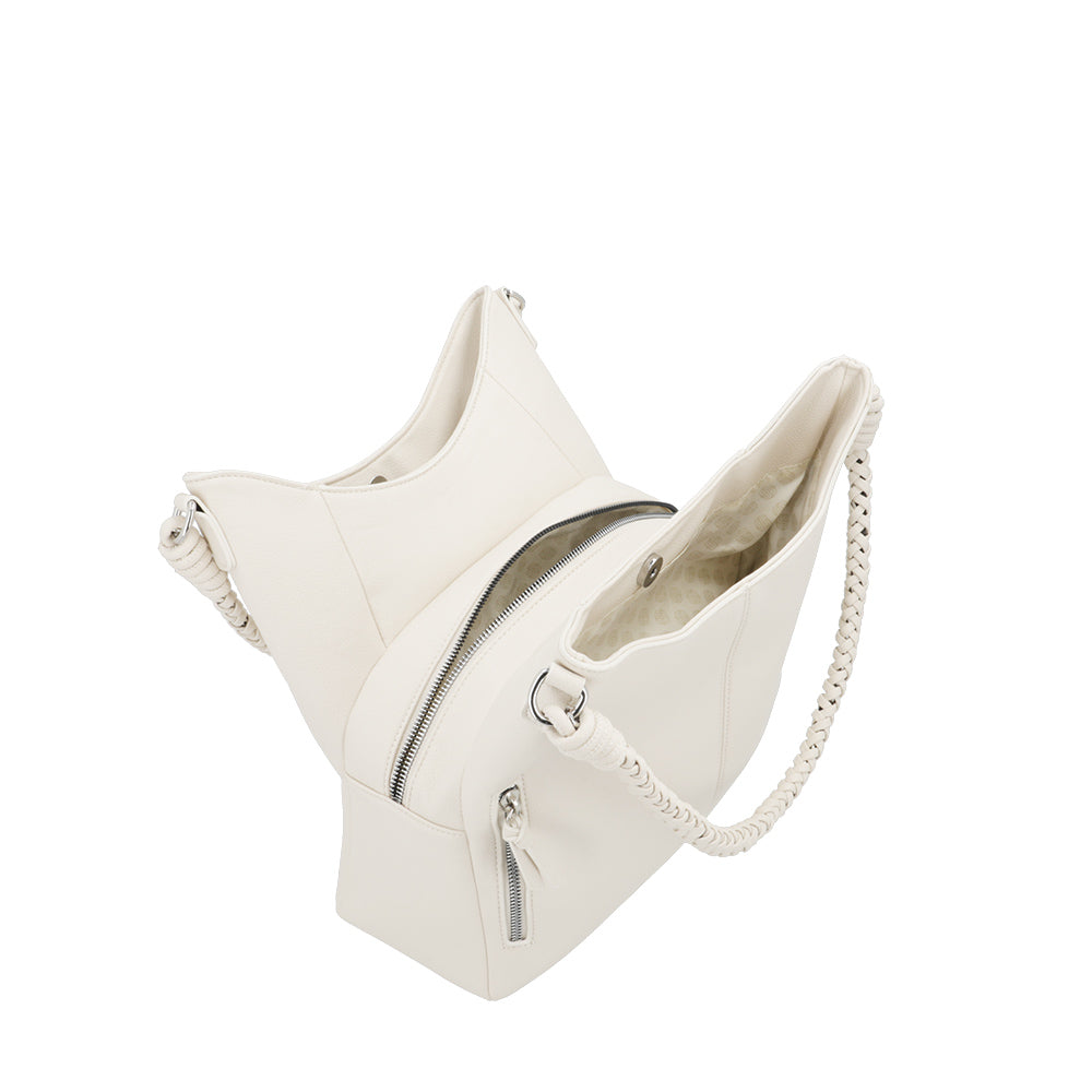 Cartera de hombro Montserrat beige