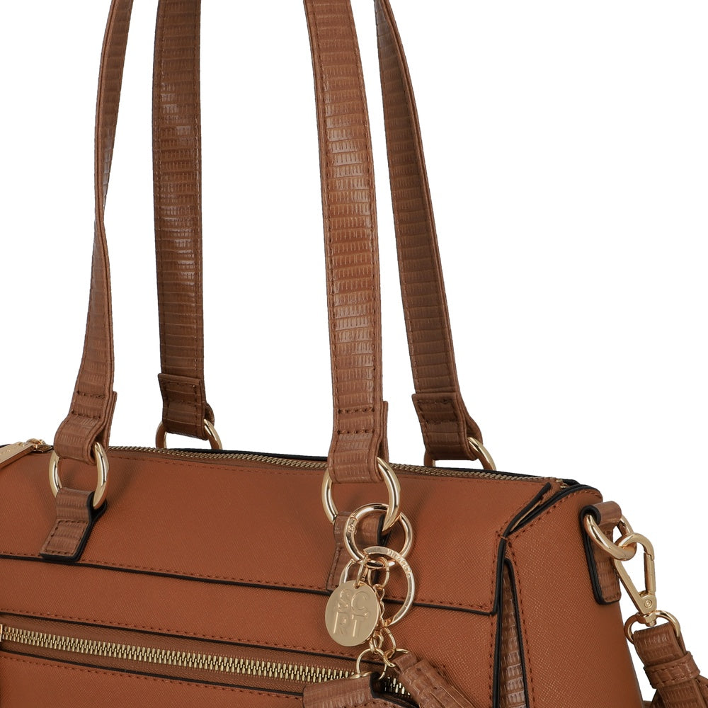 CARTERA DE HOMBRO ALBACETE FW25 CAFÉ L