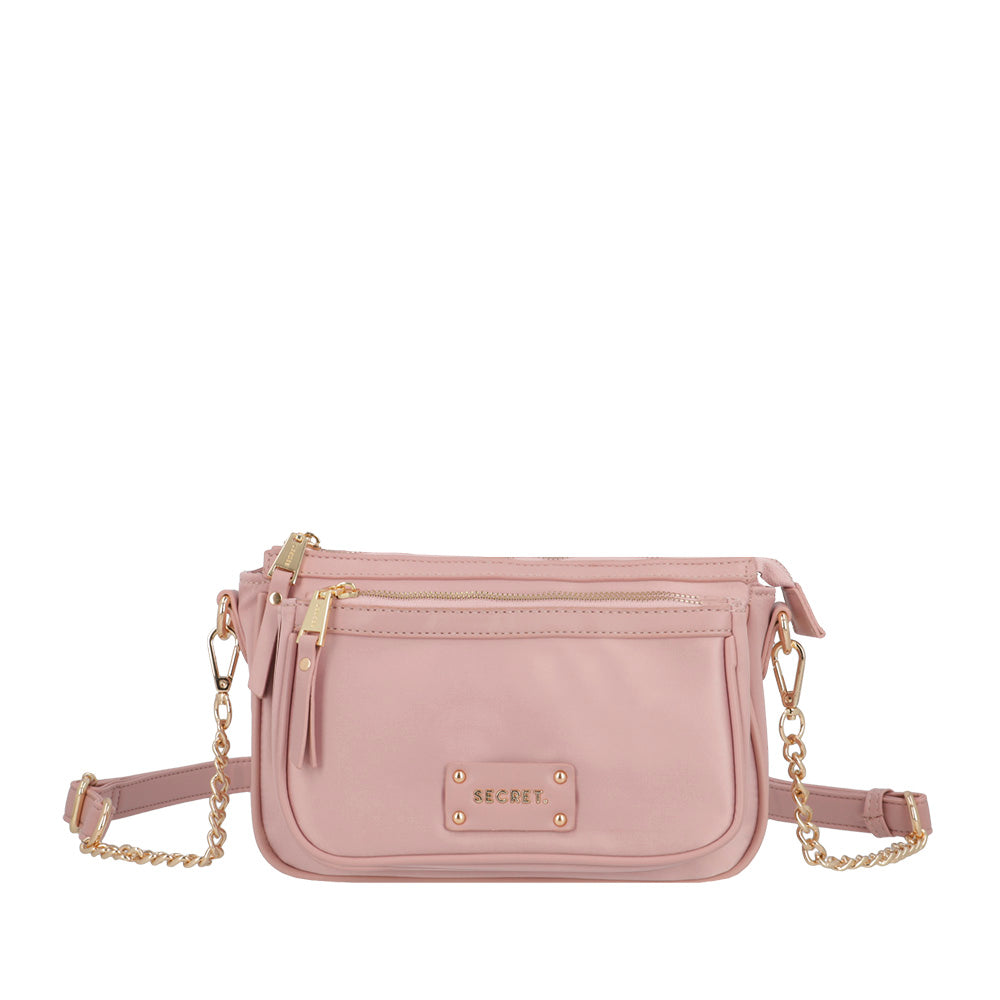 Bandolera Dinamarca rosada