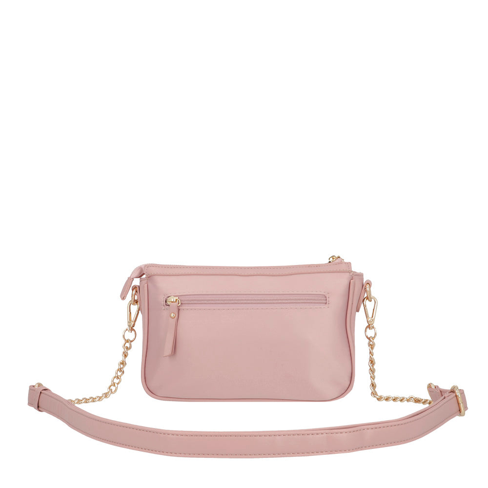 Bandolera Dinamarca rosada