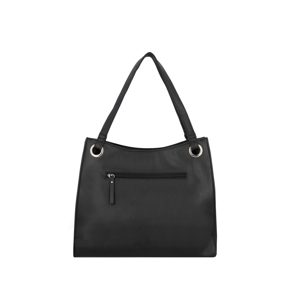 CARTERA DE HOMBRO SEVILLA FW25 NEGRO L 3DV