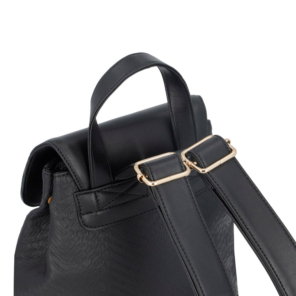 Mochila pequeña Melbourne negra