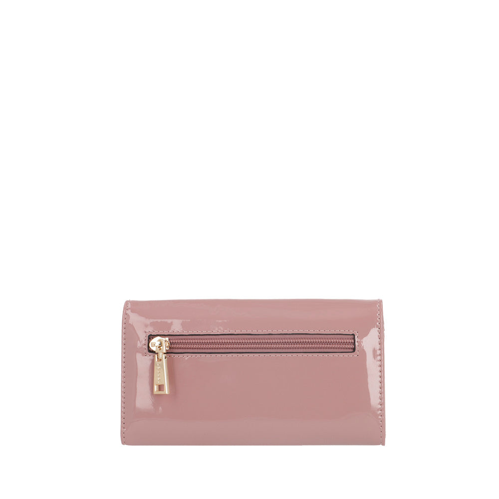 Billetera Lourdes rosada