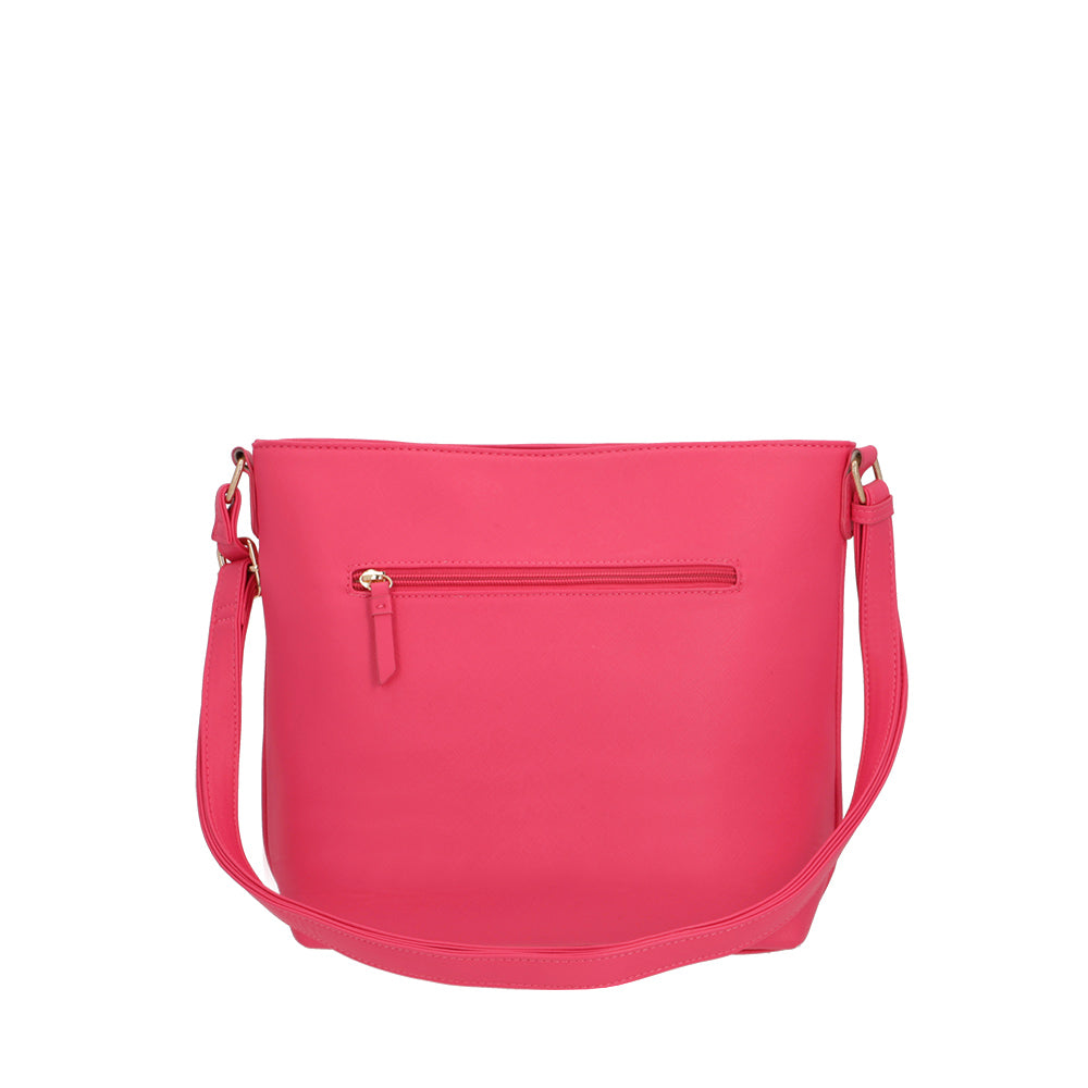Bandolera Milan fucsia