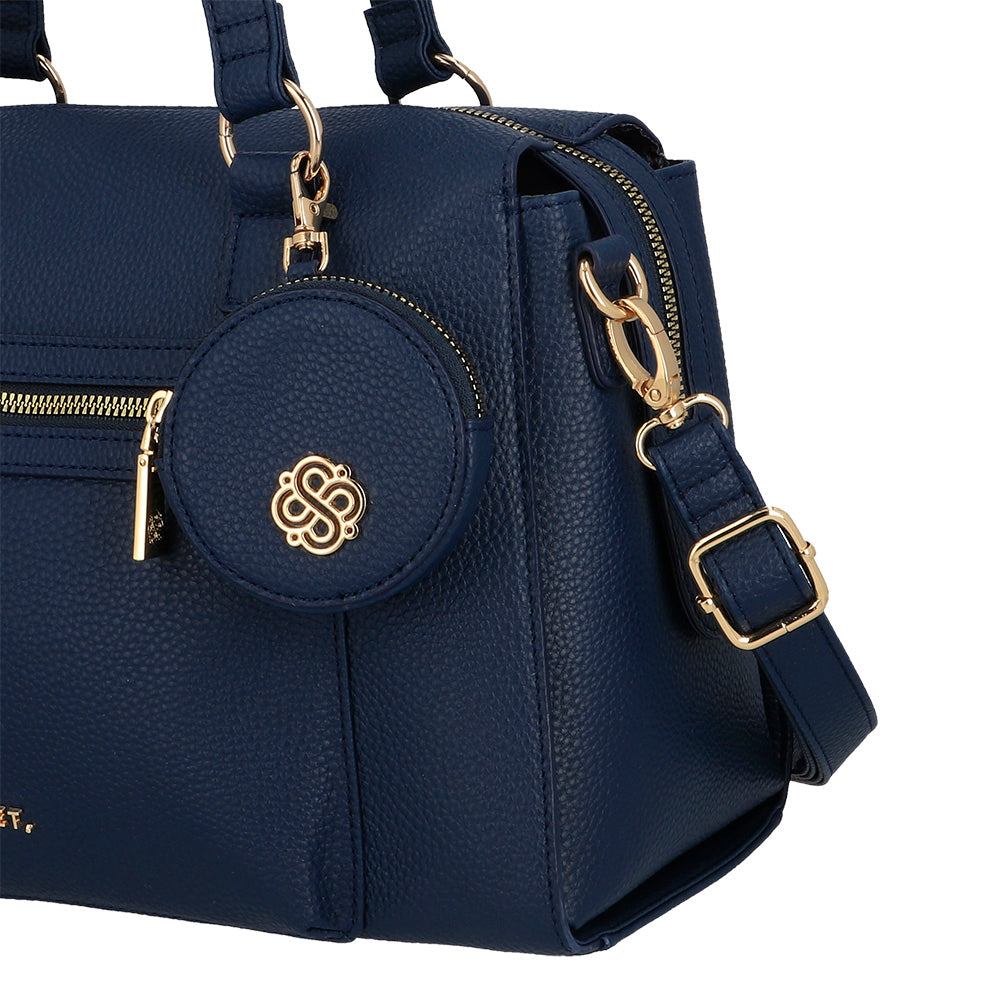 Cartera de mano Ibiza azul