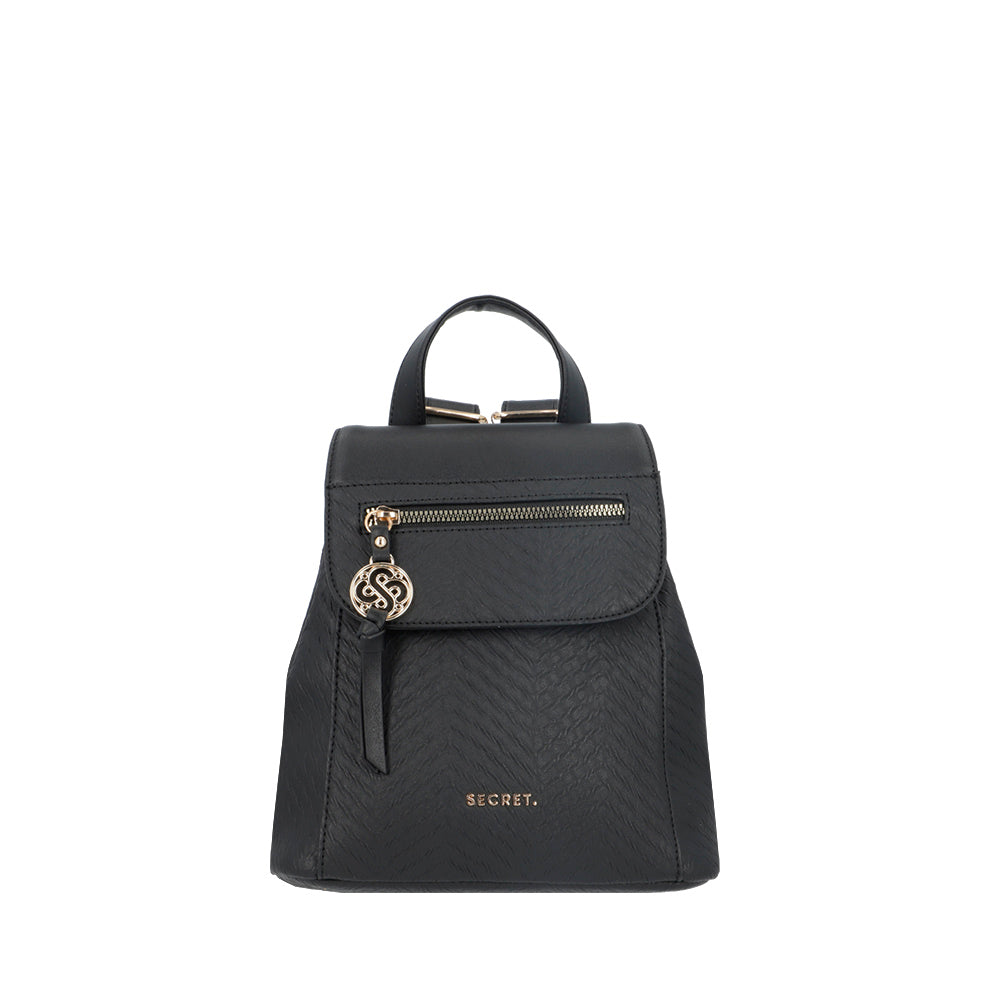 Mochila pequeña Melbourne negra