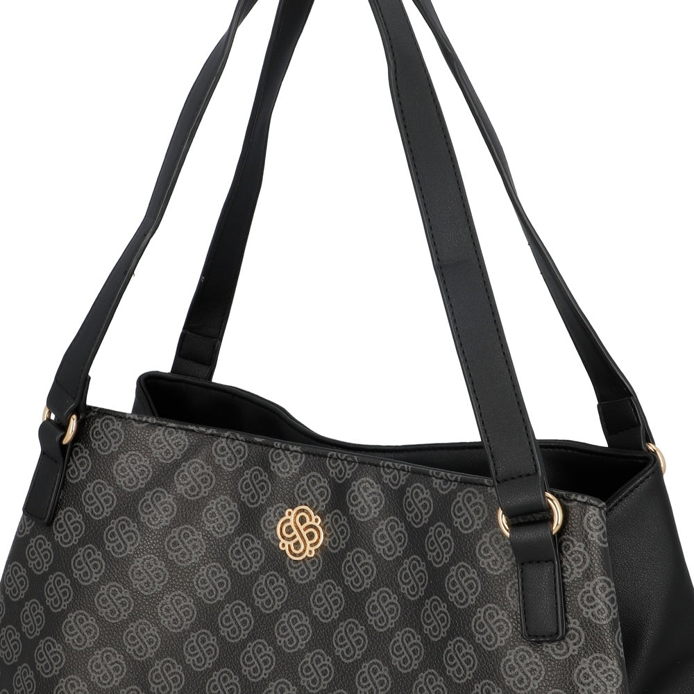 CARTERA DE HOMBRO AVIGNON FW25 NEGRO L 3DV