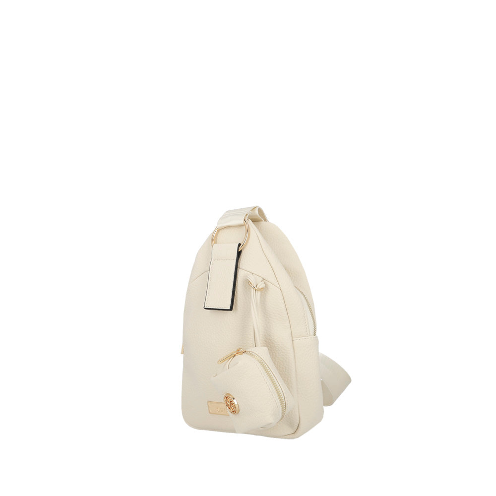 Bandolera pequeña Salamanca beige