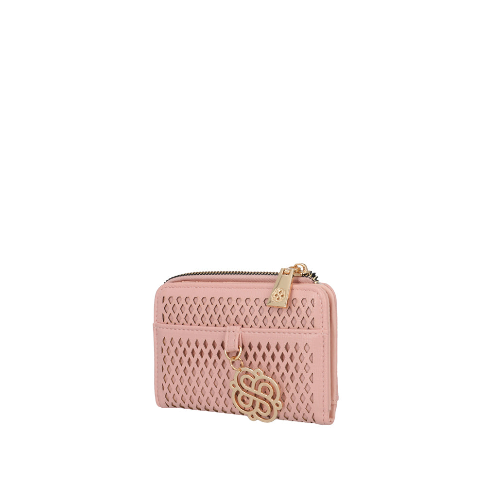 Billetera Zagora rosada