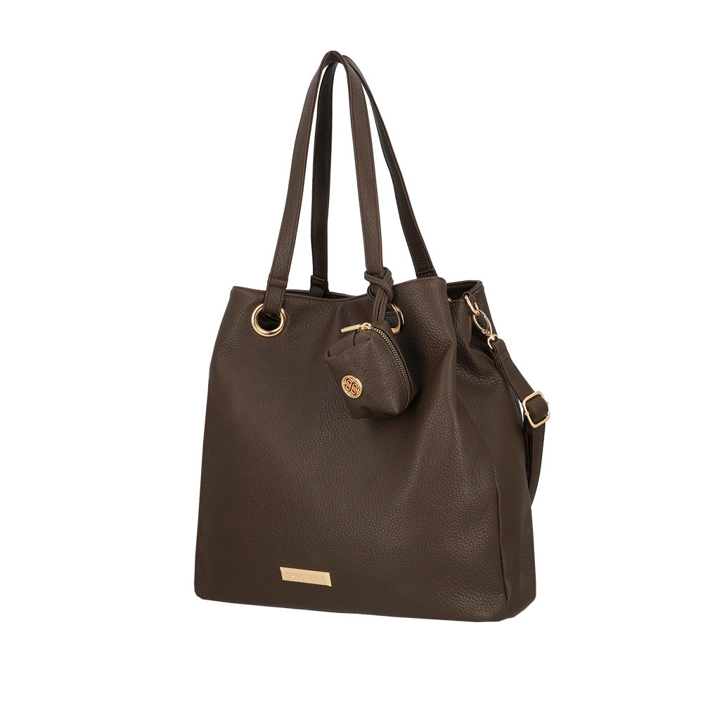 Cartera de hombro Salamanca café