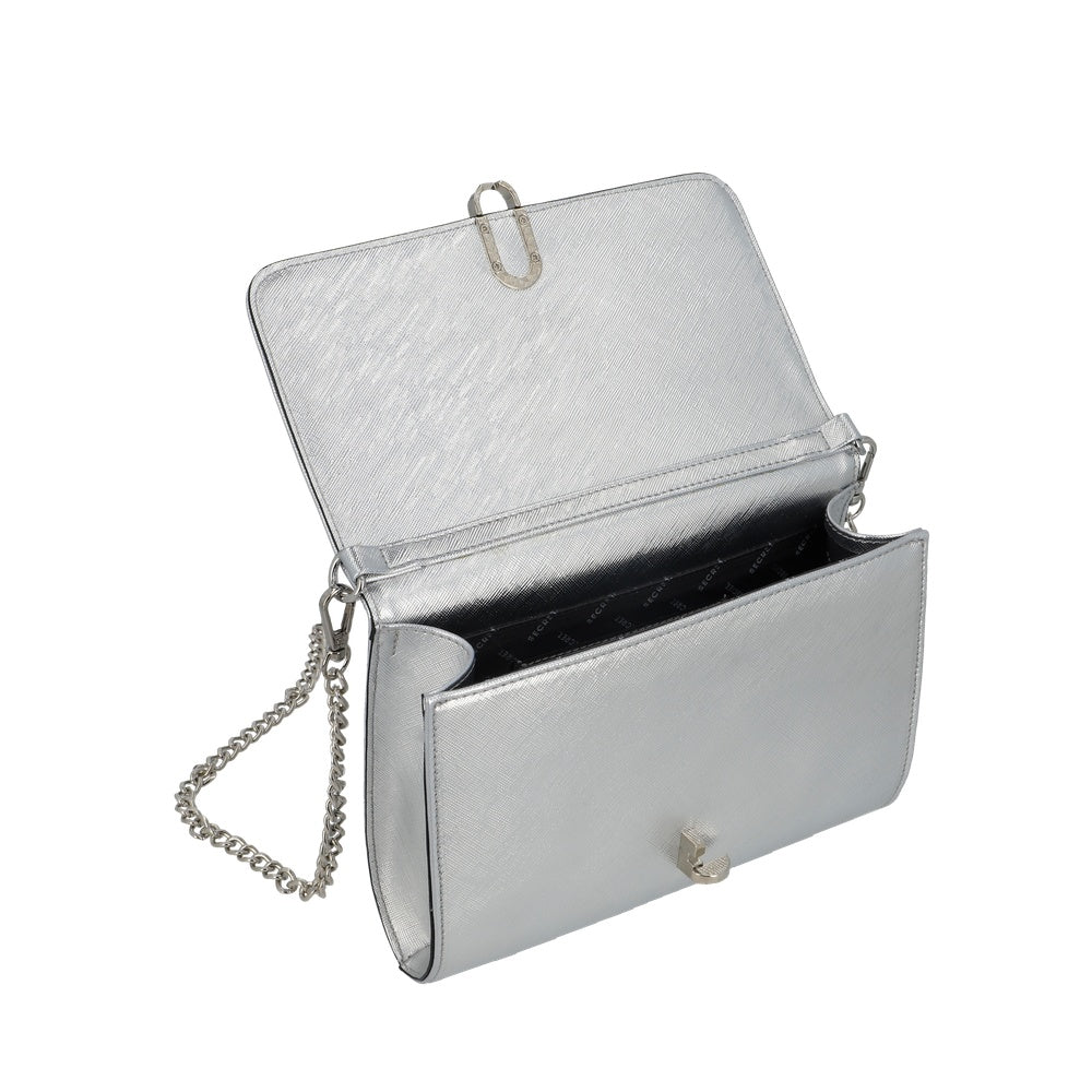 CARTERA DE FIESTA ANAKENA SC6 PLATEADO M