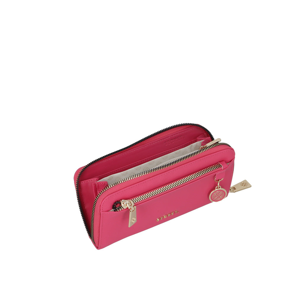 Billetera Milan fucsia